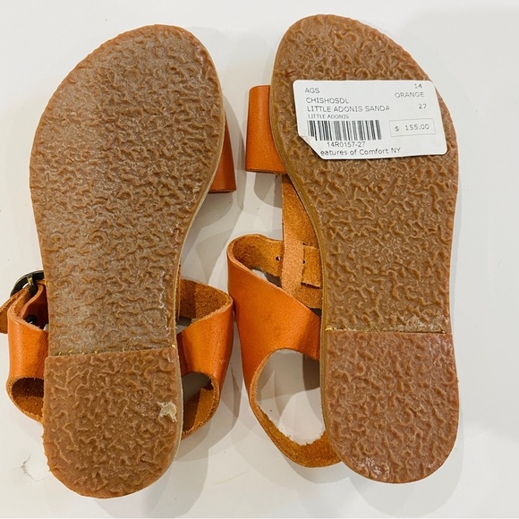 NEW Caramel Baby & Child Ancient Greek leather sandals - Picture 2 of 6